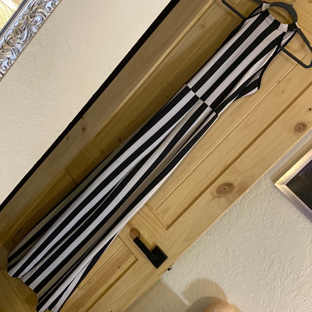 Stripped Jumpsuit